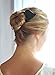 Marycrafts Black Artful Carved Buffalo Horn 4 Prongs Hair Fork, Hair Comb, Hair Pin, Hairpin, Hair Accessory, Hair Toy Handmade 5.6