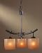 Minka Lavery Lights 1185-357 Mini 3LT Chandelier Iron Oxide Raiden Contemporary Indoor Lighting