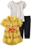 Little Lass Baby-Girls Infant 3 Piece Sweater Set with Bow
