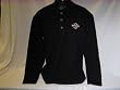 Harley-Davidson&reg; Men's Long Sleeve Henley Shirt. Embroidered graphics. 99011-07VM; 99012-07VM