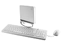 Asus EEE BOX B206 Personal Computer - Intel Atom N270 1.6 GHz 1 Gb 160 Gb LAN WLAN BT Windows XP Home (White)