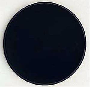 Range Kleen Set of Four Burner Kovers, Black