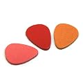 Korala Quality Leather Plectrums/Picks for Ukulele / Banjo pack of 3