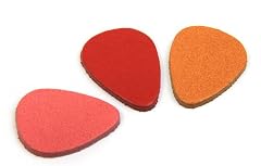 Korala Quality Leather Plectrums/Picks for Ukulele / Banjo pack of 3