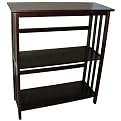 3-Tier Mission-Style Shelf - Espresso