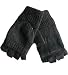 Knit Convertible Mittens / Gloves with Palm Patch