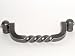 Top Knobs-Normandy Collection M643 Twist Drop Handle in Pewter