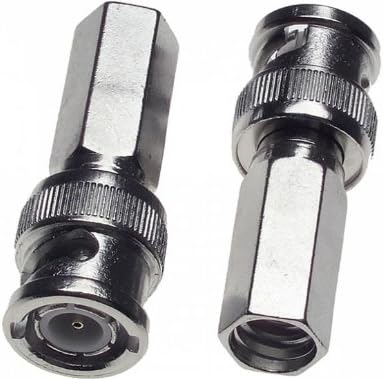 HDVD, Professional Twist-On BNC Male Coax Connectors CCTV RG59 Pack of 25