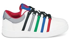 K-Swiss Classic Kids Sneakers Boys White/Black/Multi 1 Little Kid