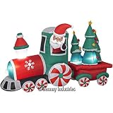 Christmas Airblown Inflatable Animated Santa