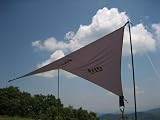 Eagles Nest Outfitters Fast Fly Rain Tarp Large Rain Coverage Area for Dry Storage-Olive / Navy New