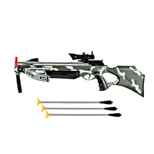 Deluxe Action Military Crossbow Set with Scope 30
