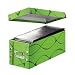 Leitz 60730055 Archivschachtel Snap'n'Store Vivanto CD, Hartpappe, gr�n