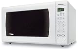 Kitchen & Housewares : Panasonic NNH965WF 2.2 cubic foot Full-Size Genius Inverter Microwave Oven White