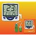 Control Traceable 4648 Jumbo Display Vaccine Thermometer with 5ml Round Bottle, -50°C to 70°C (-58°F to 158°F) Range, 0.1° Resolution