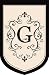 Monogram Garden Flag - G