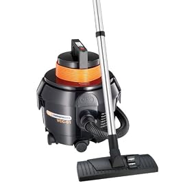 Vax Commercial VCC-01 1250W Cylinder Vacuum Cleaner, Black