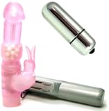 Vibratex Rabbit Pearl Vibrator Adult Sex Toy Kit