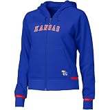 Nike Kansas Jayhawks Royal Blue Ladies College Logo Zip-up Hoody Sweatshirt