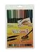 Uchida 1122-12H Le Plume II Double-Ended Markers with Brush and Fine Tips, Renaissance, Set of 12