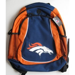 NFL Denver Broncos Full Size Nylon Backpack