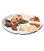 Kitchen & Housewares : Swissmar?? White Fondue/Raclette Plates Set of 4