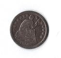 1852 Seated Liberty Half Dime