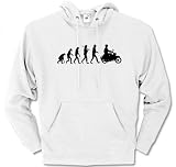 vélomoteur - moped - l'évolution design Sweat shirt à capuchon