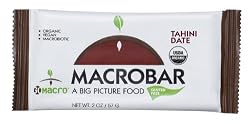 MACROBARS Organic Tahini Date, 2 oz Bars (Pack of 15)