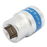 uxcell 12角　ソケット　38 X 28mm　シルバートーン　CR-Vスチール　20mm