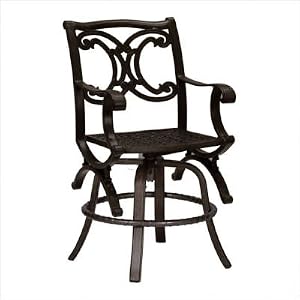 Rialto Cast Swivel Counter Stool