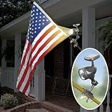 Solar Pole Flag Light