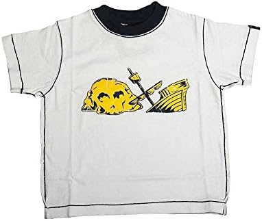 Dogwood Clothing - Little Boys Short Sleeve Tee Shirt, White, Navy 11634-5