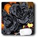 WhiteOak Gothic Photography - Black Roses Black Rose Design - Mouse Pads