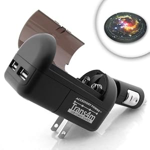 TRANS4M Power Source for Sony PSP and Sony Reader! CHARGES in Four Different Ways - AC DC AA 9V... by Accessory Power