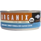 Castor&PolluxOrganixFelineFormula,TurkeywithSeafood,5.5-OunceCans