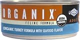 Castor & Pollux Organix Feline Formula, Turkey with Seafood, 5.5-Ounce Cans (Pack of 24)