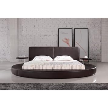 Oslo Round Bed King Size (Chocolate).