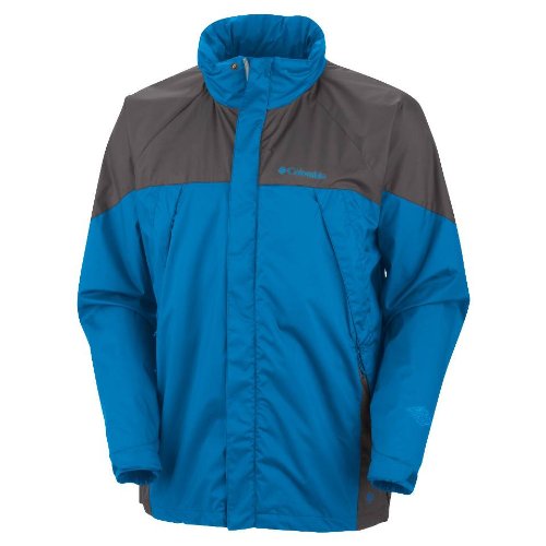 Columbia Mens Raintech Rain Blue LT)