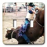 Rodeo - What A Bull - Light Switch Covers - double toggle switch