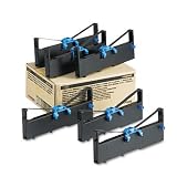 ~:~ LEXMARK INTERNATIONAL ~:~ 1040888/1040900 Cash Register/OS Ribbon, Nylon, 12M Yield, Black, 6/box