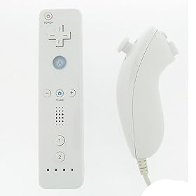 Remote Controller and Nunchuk Nunchuck Combo Bundle Set for Nintendo Wii