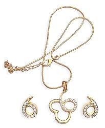 Earring and Pendant Sets Costume Jewelry with Cubic-Zirconia Gemstones (kps2)