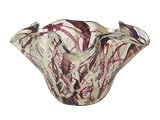 Dale Tiffany PG70703 Roxbury Ruffle Decorative Bowl, 13-Inch by 7-1/2-Inch