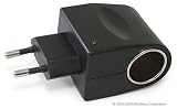 SKPad - Adaptateur pour brancher tout chargeur Allume-cigare sur une prise de courant classique.{SLB}Compatible avec tout chargeur de PSP - telephone - PDA - GPS - PDA - iPod - MP3