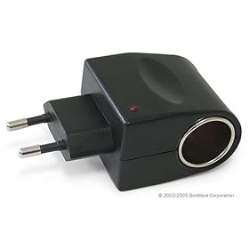 SKPad - Adaptateur pour brancher tout chargeur Allume-cigare sur une prise de courant classique.{SLB}Compatible avec tout chargeur de PSP - t�l�phone - PDA - GPS - PDA - iPod - MP3