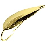 Johnson Silver Minnow Weedless Spoons 3/4 oz.; Gold (SM3/4-GLD)
