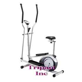 New Model 2008 Exercise 2 in 1 Elliptical Up-right Fitness Bike (Heavy Duty)
