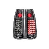 Anzo USA 311006 Chevrolet Black LED Tail Light Assembly - (Sold in Pairs) by AnzoUSA