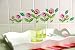 Lollipop Flowers Self-Adhesive Wall Appliqué Set